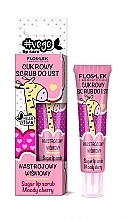 Düfte, Parfümerie und Kosmetik Lippenpeeling mit Kirschduft - Floslek Vege Lip Care Sugar Lip Scrub Moody Cherry