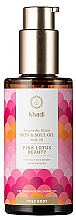 Düfte, Parfümerie und Kosmetik Körperöl Rosa Lotus - Khadi Ayurvedic Elixir Skin & Soul Oil Pink Lotus Beauty