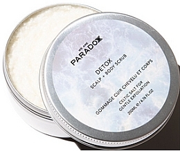 Düfte, Parfümerie und Kosmetik Detox-Peeling für Kopfhaut und Körper - We Are Detox We Are Paradoxx Crushing It Scalp + Body Scrub