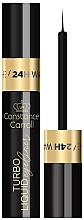 Düfte, Parfümerie und Kosmetik Wasserfester Eyeliner - Constance Carroll Turbo Liquid Eyeliner Shine 24H Water Reist