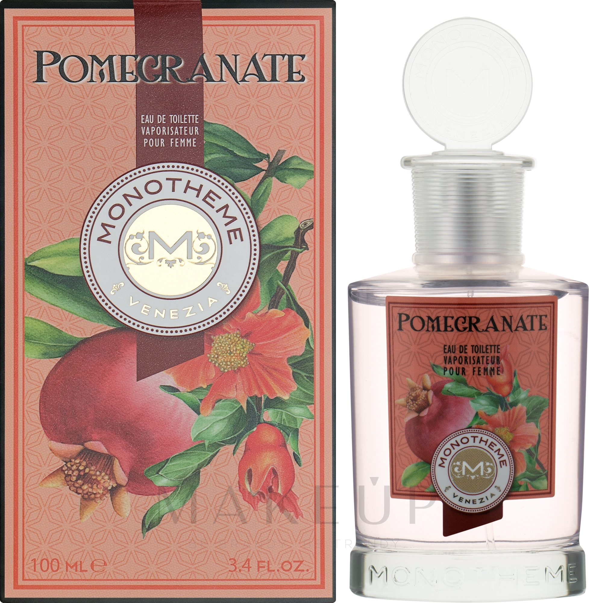 Monotheme Fine Fragrances Venezia Pomegranate - Eau de Toilette — Bild 100 ml