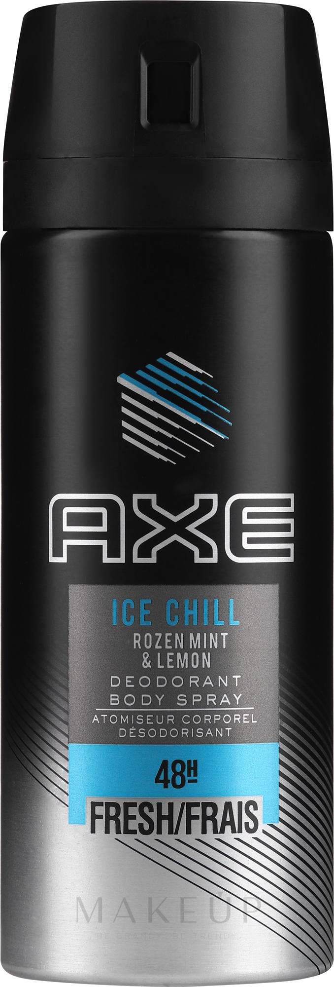 Deospray Ice Chill - Axe Ice Chill Fresh Deodorant Iced Mint & Lemon Scent — Bild 150 ml