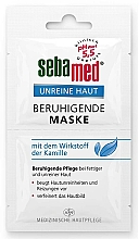 Düfte, Parfümerie und Kosmetik Beruhigende Gesichtsmaske gegen Hautunreinheiten und Reizungen - Sebamed Unreine Haut Soothing Mask