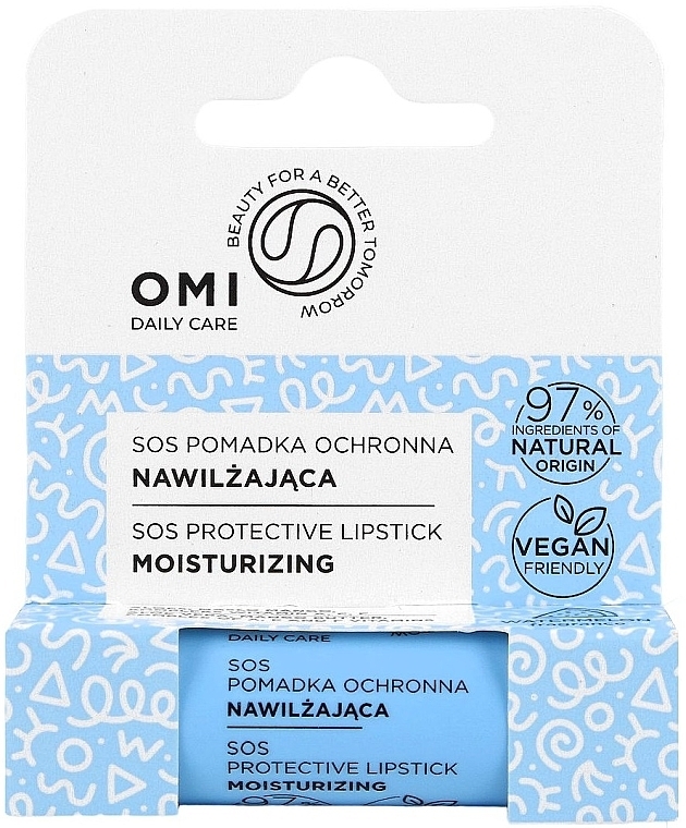 Feuchtigkeitsspendender Lippenbalsam - Allvernum Omi Daily Care SOS Protective Lipstick Moisturizing — Bild N2