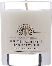 Düfte, Parfümerie und Kosmetik Duftkerze Weißer Jasmin & Sandelholz - The English Soap Company White Jasmine and Sandalwood Candle