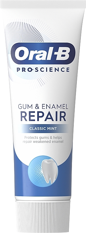 Zahnpasta - Oral-B Pro-Science Gum & Enamel Repair Classic Mint  — Bild N10
