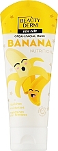 Kosmetische Gesichtsmaske Bananenessen - Beauty Derm Banana Nutrition Cream Facial Mask — Bild N1