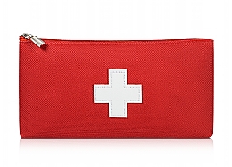 Düfte, Parfümerie und Kosmetik Rote Stofftasche zur Aufbewahrung von Erste-Hilfe-Artikeln 19x10x2 cm First Aid Kit - MAKEUP First Aid Kit Bag S