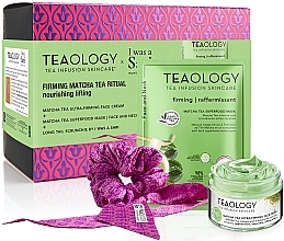 Düfte, Parfümerie und Kosmetik Set - Teaology Matcha Tea Set (f/mask/21 ml + f/cr/50 ml + acc/1 pcs)