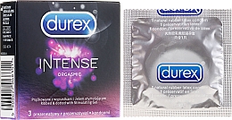 Düfte, Parfümerie und Kosmetik Gerippte und genoppte Kondome mit zusätzlichem Desirex-Gel befeuchtet 3 St. - Durex Intense Orgasmic