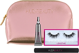 Düfte, Parfümerie und Kosmetik Set - Huda Beauty Ramadan Kit (eyeliner/4ml + false/lash + lash/glue/6.5ml + pouch)