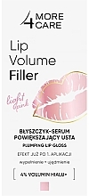 Glanzfüller für die Lippen mit Volumen-Effekt - More4Care Lip Volume Filler — Bild N2