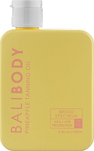 Bräunungsöl mit Ananas-Extrakt mit Schutz - Bali Body Pineapple Tanning Oil SPF15 — Bild N1