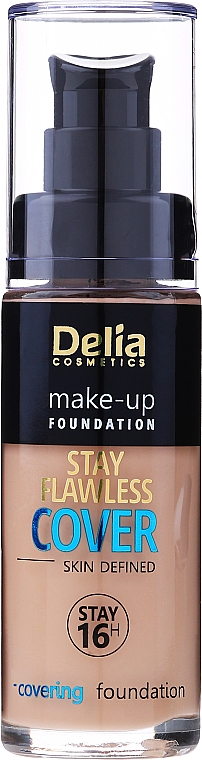 Flüssige Foundation - Delia Cosmetics Stay Flawless Cover — Bild N1
