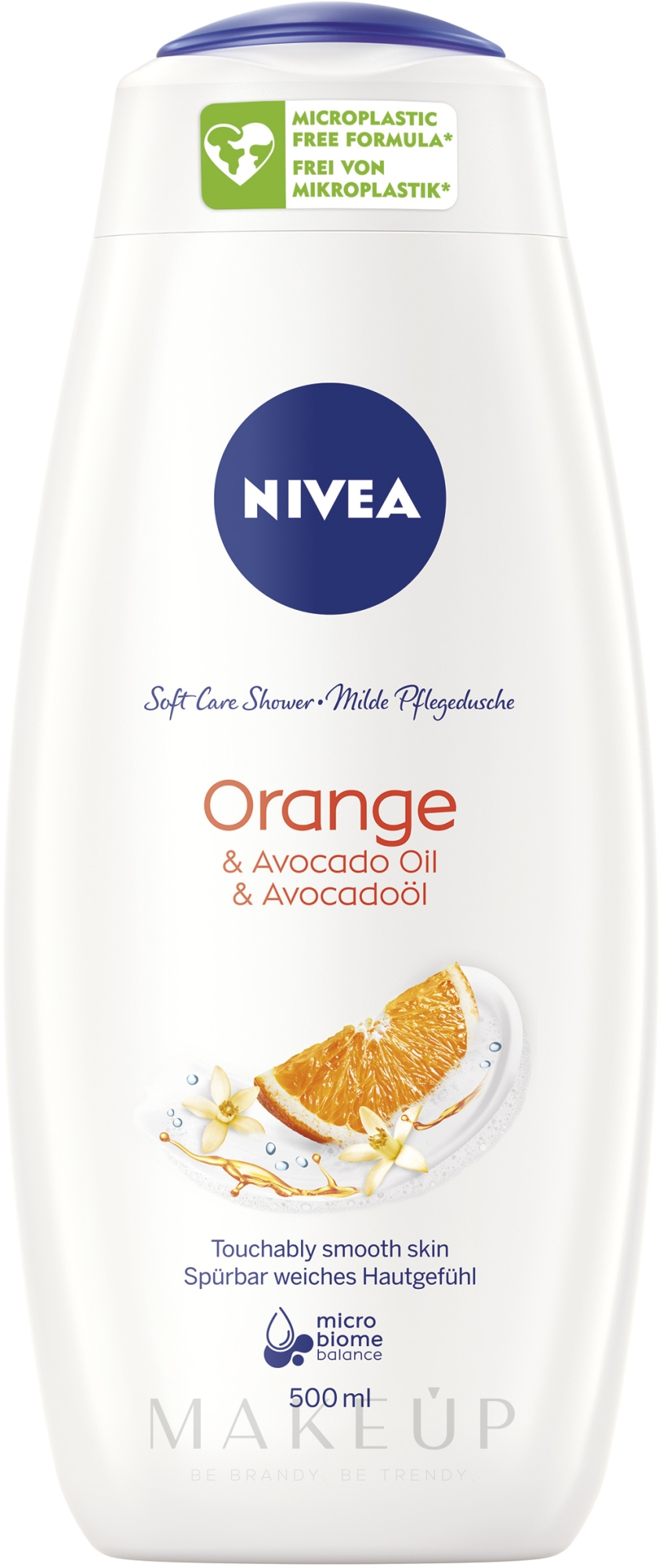 Duschgel - NIVEA Care & Orange — Bild 500 ml