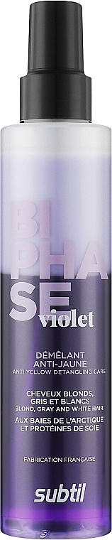 Spray-Conditioner für helles Haar - Laboratoire Ducastel Subtil Biphase Violet — Bild N1