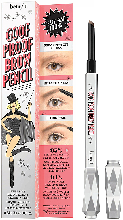 Augenbrauenstift - Benefit Goof Proof Brow Pencil — Bild N1