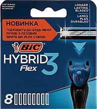 Düfte, Parfümerie und Kosmetik Ersatzklingen 8 St. - Bic Flex 3 Hybrid