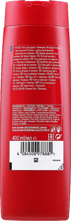 3in1 Shampoo-Duschgel - Old Spice Original Shower Gel + Shampoo 3 in 1 — Bild N2