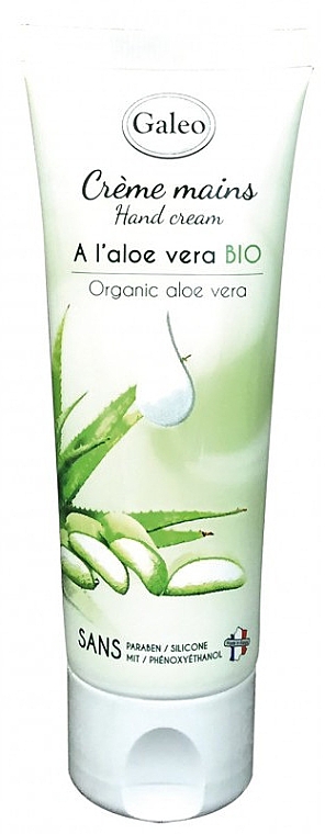 Pflegende Handcreme mit Bio-Aloe Vera - Galeo Aloe Vera BIO Hand Cream — Bild N1