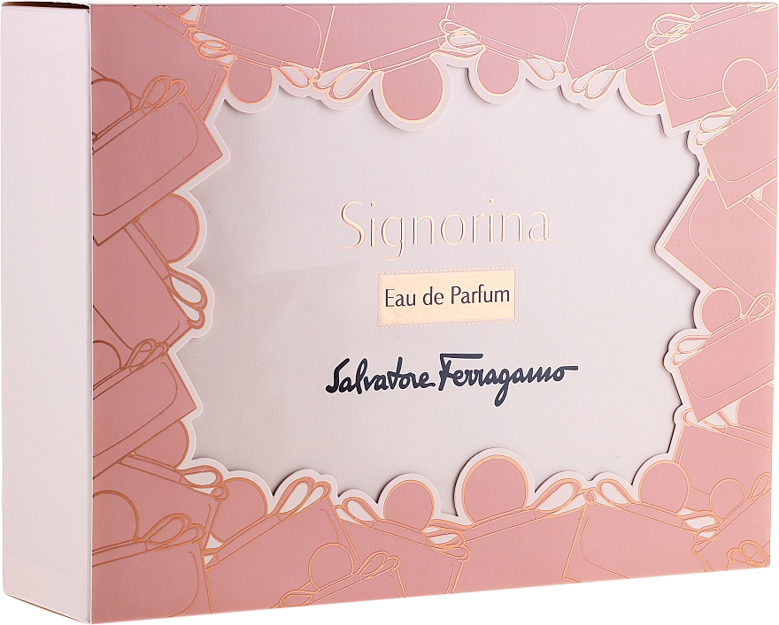 Salvatore Ferragamo Signorina - Duftset (Eau de Parfum 100ml + Eau de Parfum 10ml + Körperlotion 50ml)