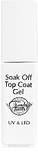 Düfte, Parfümerie und Kosmetik Soak Off Versiegelungsgel - Trendy Nails Soak Off Top Coat Gel