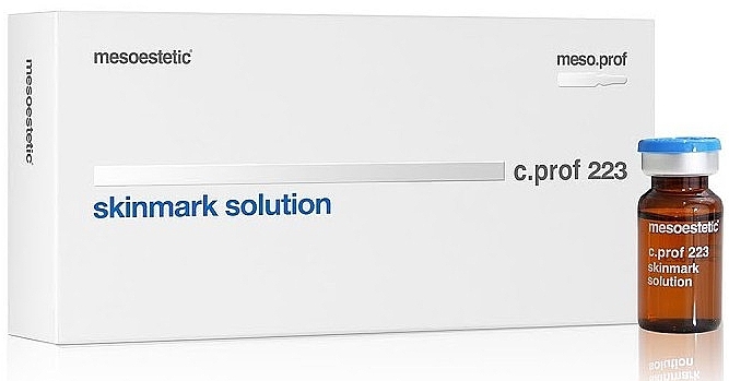 Mesococktail gegen Dehnungsstreifen und Narben - Mesoestetic C.prof 223 Skinmark Solution — Bild N1