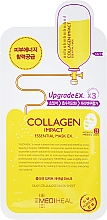 Düfte, Parfümerie und Kosmetik Tuchmaske mit Kollagen - Mediheal Collagen Impact Essential Mask Ex