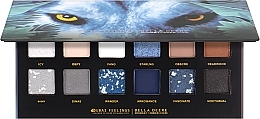 Professionelle Lidschatten-Palette - Veronni Explorer 12 Color Eyeshadow Wolf — Bild N1