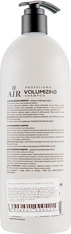 Shampoo für mehr Volumen - Profis H Air Volumizing — Bild N2