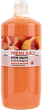 Düfte, Parfümerie und Kosmetik Creme-Seife Pfirsich und Magnolie - Fresh Juice Peach & Magnolia