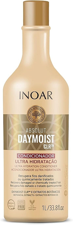 Feuchtigkeitsspendende Haarspülung - Inoar Absolut Daymoist CLR Ultra Moisturizing Conditioner — Bild N1