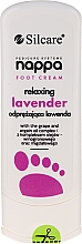Düfte, Parfümerie und Kosmetik Entspannende Fußcreme mit Lavendel - Silcare Nappa Foot Cream Relaxing Lavender