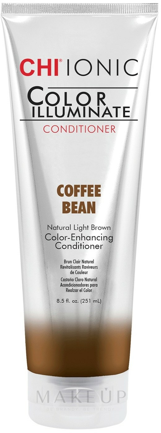 Haarspülung zur Farbauffrischung - CHI Ionic Color Illuminate Conditioner — Bild Coffee Bean