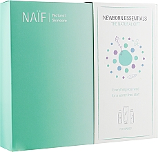 Düfte, Parfümerie und Kosmetik Körperpflegeset für Babys - Naif Newborn Essentials the Natural Gift (Badeöl 100ml + Körpercreme 75ml + Körperöl 100ml)