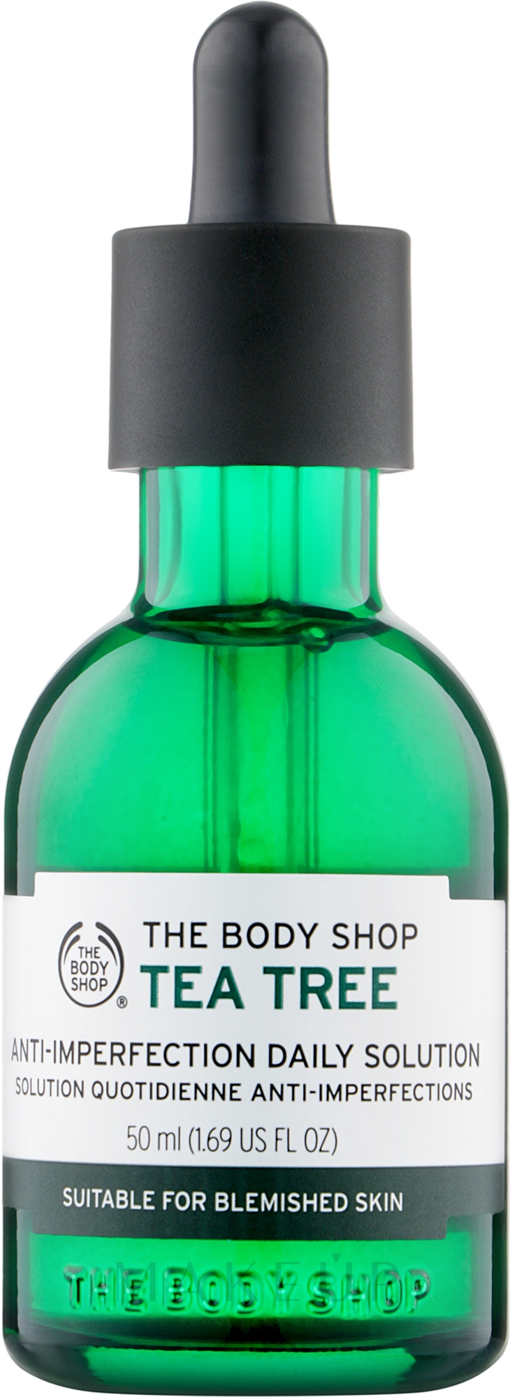 Gesichtsserum gegen Unvollkommenheiten mit Teebaumöl - The Body Shop Daily Solution Tea Tree — Bild 50 ml