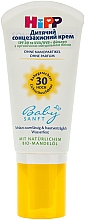 Düfte, Parfümerie und Kosmetik Sonnenschutzcreme für Kinder SPF 30 - HiPP Babysanft Cream