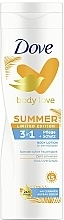 Körperlotion Love Summer - Dove Body Lotion with UVA/UVB Protection SPF15 — Bild N1