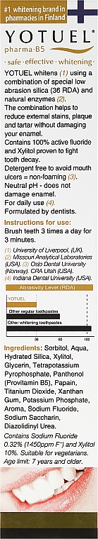 Aufhellende Zahnpasta Pharma B5 - Yotuel Pharma Whitening Toothpaste B5 — Bild N3