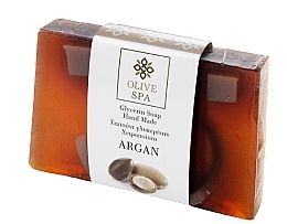 Glycerinseife Argan - Olive Spa Hand Made Glycerin Soap — Bild N1