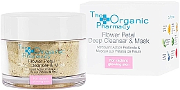 Düfte, Parfümerie und Kosmetik Reinigende Gesichtsmaske - The Organic Pharmacy Flower Petal Deep Cleanser & Mask