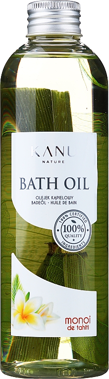 Badeöl Monoi de Tahiti - Kanu Nature Bath Oil Monoi de Tahiti — Bild N1