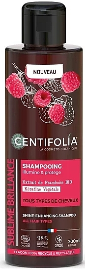 Shampoo für strahlendes Haar mit Himbeere und Keratin - Centifolia Shine Enhancing Shampoo — Bild N1