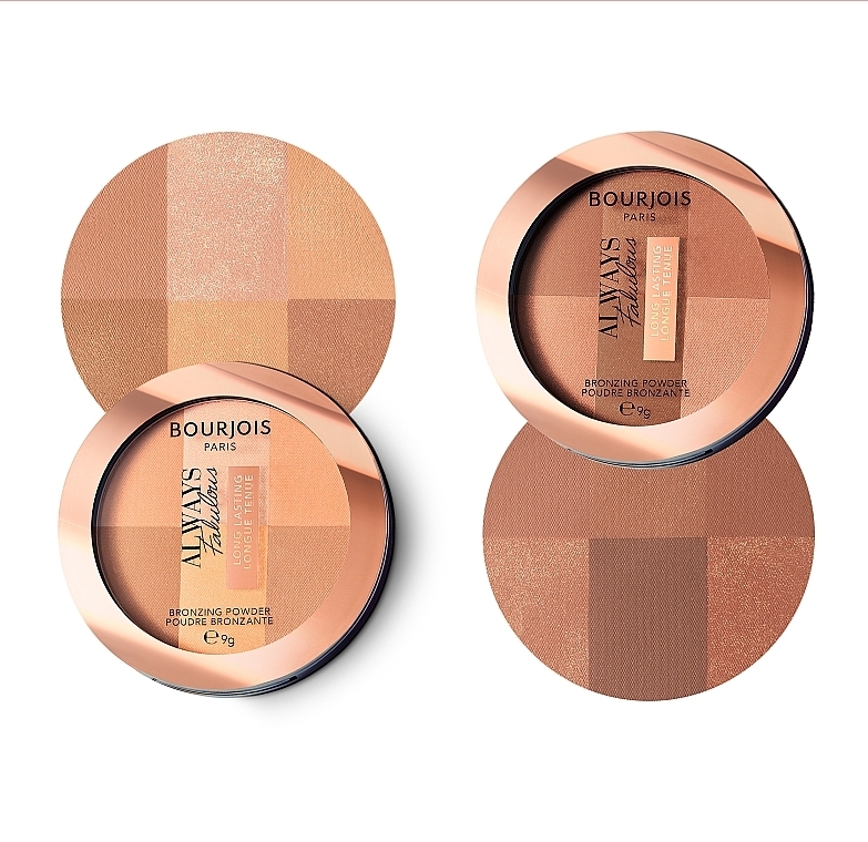 Langanhaltender Bronzierpuder für das Gesicht - Bourjois Always Fabulous Bronzer — Bild N12