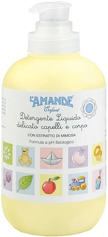 Babyshampoo für Haare und Körper - L'Amande Enfant Gentle Child Soap for Body & Hair — Bild N1