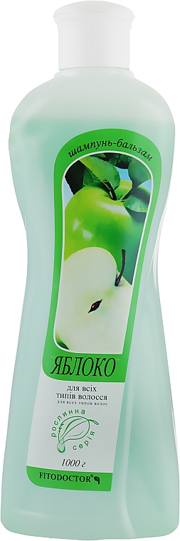 Stärkendes Balsam-Shampoo Apfel - Fitodoctor — Bild N1