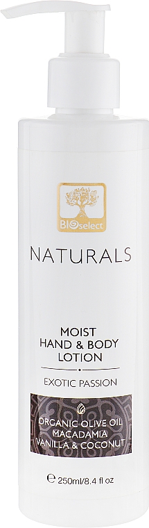 Sanfte Feuchtigkeitsmilch für Hände und Körper - BIOselect Naturals Hand Body Milk — Bild N1