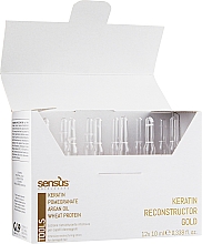 Keratin-Ampullen für den Haaraufbau - Sensus Tools Keratin Reconstructor — Bild N3