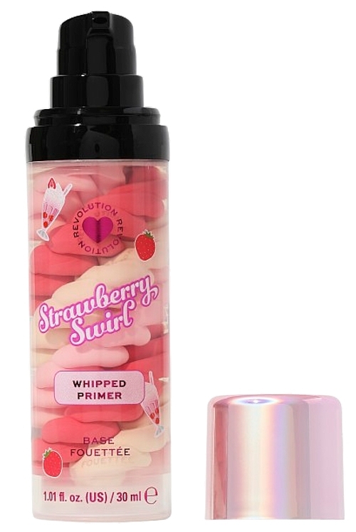 Gesichtsprimer - I Heart Revolution Milkshake Strawberry Whipped Swirl Primer — Bild N2