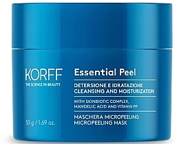 Düfte, Parfümerie und Kosmetik Gesichtsmaske mit Peelingeffekt - Korff Essential Peel Micropeeling Mask